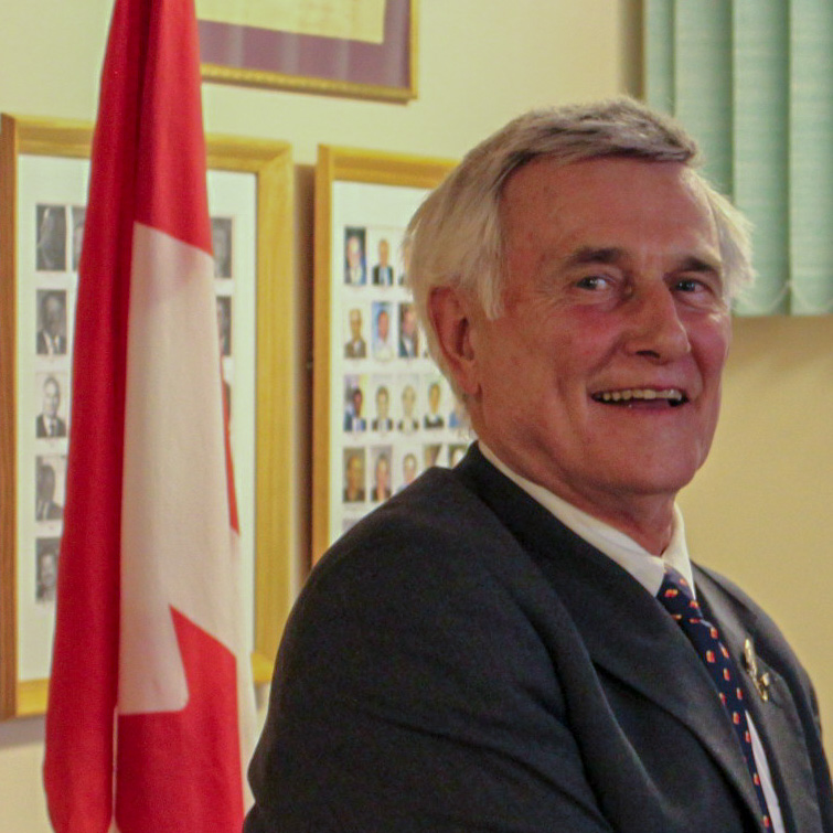 A photo of the late Tom McNaught for whom we have named our Youth Appreciation Awards. Tom was the epitome of an Optimist who cared deeply about children and youth as well as our community.