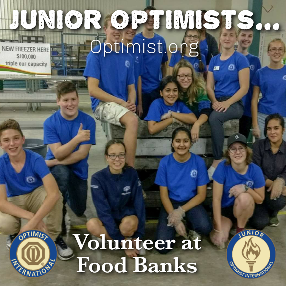 In this photo the comment is JOI members volunteer at Food Banks. Just a few of the many things JOI does.